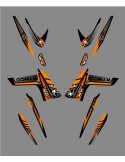 Kit Deco Fox Edition (Orange) - Kymco 400/450 Maxxer
