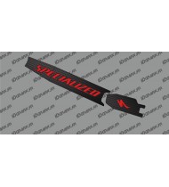 Sticker protection Battery - Carbon edition (Red) - Specialized Turbo Levo/Kenevo