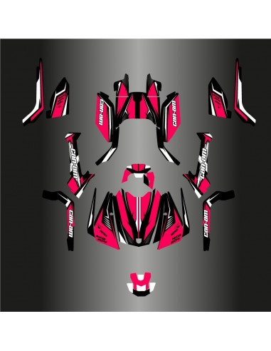 Kit decoration Wasp Full Edition (Pink) - IDgrafix - Can Am Outlander G2