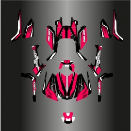 Kit dekor Wasp Full Edition (Pink) - IDgrafix - Can-Am Outlander G2