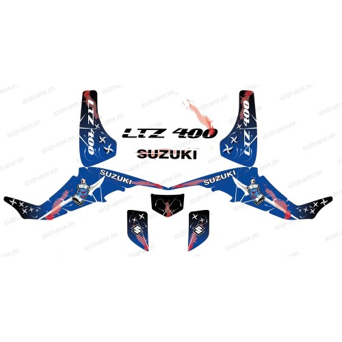 Kit dekor Weapon Blau - IDgrafix - Suzuki LTZ 400