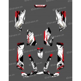 Kit Deco O Speed Red - Kymco 550 / 700 MXU - IDgrafix