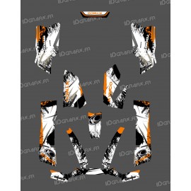 Kit Deco O Speed Orange - Kymco 550 / 700 MXU - IDgrafix