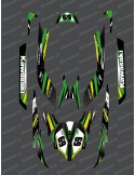 Kit decoration Factory Edition (Green) for Kawasaki Ultra 250/260/300/310R