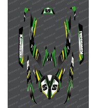 Kit décoration Factory Edition (Vert) pour Kawasaki Ultra 250/260/300/310R