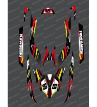 Kit décoration Factory Edition (Rouge) pour Kawasaki Ultra 250/260/300/310R
