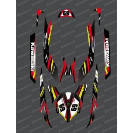 Kit decoration Factory Edition (Red) for Kawasaki Ultra 250/260/300/310R - IDgrafix