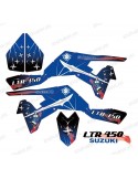 Kit de decoració Arma Blau - IDgrafix - Suzuki LTR 450