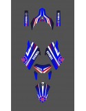 Kit déco Factory Edition (Bleu) pour Yamaha 660 XT (après 2007)