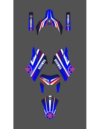 Kit déco Factory Edition (Bleu) pour Yamaha 660 XT (après 2007)