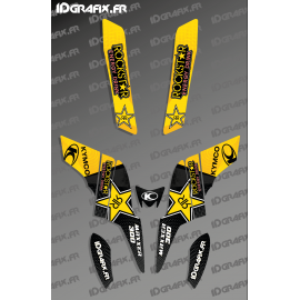 Kit Deco Rockstar Edició (Negre/Groc) - Kymco Maxxer 300