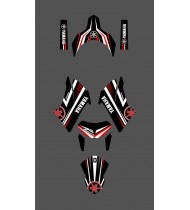 Kit déco Factory Edition (Noir) pour Yamaha 660 XT (après 2007)