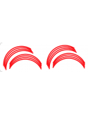 Sticker Stripe Räder MT07/MT09 (Rot)