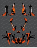 Kit decoration Full Wasp (Yellow) - IDgrafix - Can Am series The Outlander