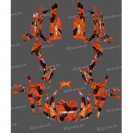 Kit deko-Light Brush (Rot) - IDgrafix - Can-Am L-serie Outlander