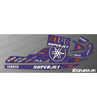 Kit décoration Line Edition (Noir/rouge) pour Yamaha Superjet 700