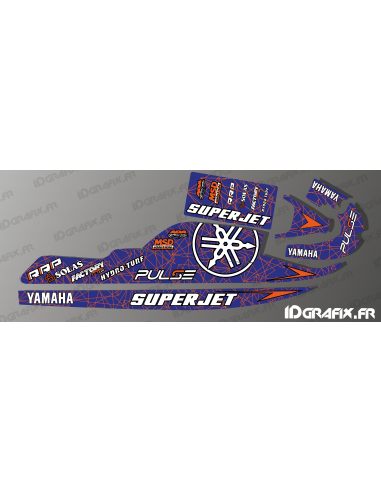 Kit de decoración 100% personalizado Rossi réplica para Yamaha Superjet 700