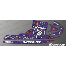 Kit dekor 100% persönlich Rossi replikat für Yamaha Superjet 700 -idgrafix