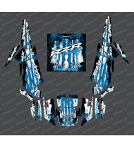 Kit dekor Drop Edition (Blau) - IDgrafix - Polaris RZR 1000 Turbo