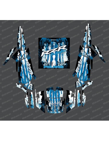 Kit dekor Drop Edition (Blau) - IDgrafix - Polaris RZR 1000 Turbo
