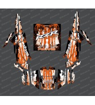Kit decoration Drop Edition (Orange) - IDgrafix - Polaris RZR 1000 Turbo