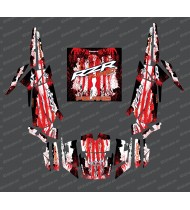 Kit dekor Drop Edition (Rot) - IDgrafix - Polaris RZR 1000 Turbo