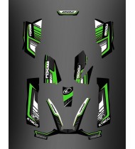 Kit Déco 700exi Limited Vert - Kymco 700 MXU