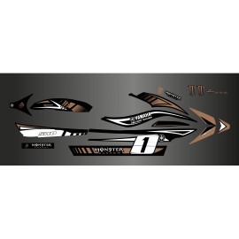 Kit deco 100% custom Monster Brown - Yamaha FX (1st generation) - IDgrafix