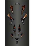 Kit De Decoració Personalitzada Monstre (Taronja) - Kymco 250 Maxxer