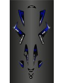 Kit-Deco-Custom Monster (Blau) - Kymco Maxxer 250