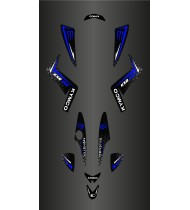 Kit-Deco-Custom Monster (Blau) - Kymco Maxxer 250