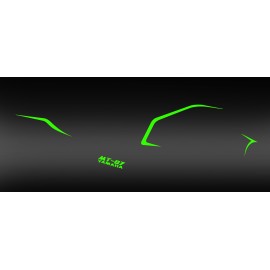 Kit dekor Line Fluo Green - IDgrafix - Yamaha MT-07-idgrafix