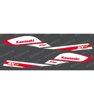 Kit decoration Replica Factory (Red/White) for Kawasaki SXR 800
