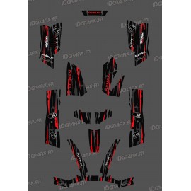 Kit Deco Perso Monster Edition - Red Kymco 550 / 700 MXU - IDgrafix