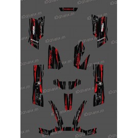 Kit Deco Perso Monstre Edició - Vermell Kymco 550 / 700 MXU -idgrafix