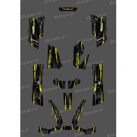 Kit Deco Perso Monster Edition Yellow Lime - Kymco 550 / 700 MXU - IDgrafix