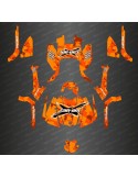 Kit decoration Digital Camo Full Edition Orange - IDgrafix - Can Am Outlander G2