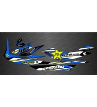 Kit decorazione Rockstar Edizione Blu per Seadoo GTR 230