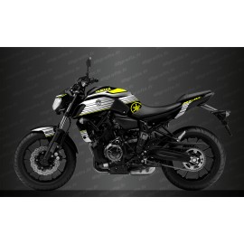 Kit decoration Racing Yellow - IDgrafix - Yamaha MT-07 (after 2018) - IDgrafix