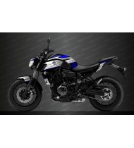 Kit de decoración de Carreras Azul - IDgrafix - Yamaha MT-07 (después de 2018)