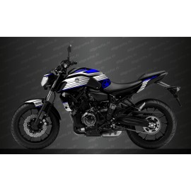 Kit decoration Racing Blue - IDgrafix - Yamaha MT-07 (after 2018) - IDgrafix