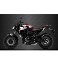Kit decoration Racing Red - IDgrafix - Yamaha MT-07 (after 2018)