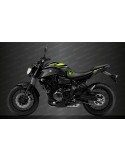 Kit decoration Racing Grey/yellow Fluo - IDgrafix - Yamaha MT-07 (after 2018)