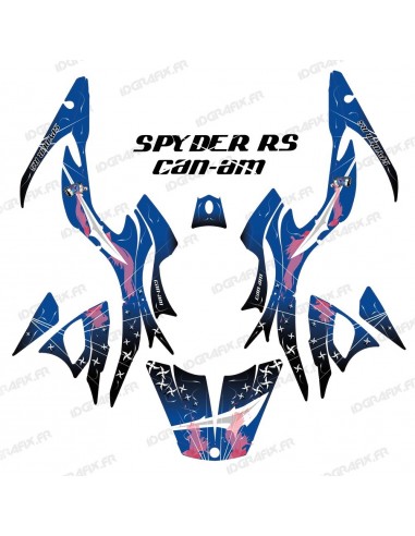 Kit décoration Weapon Bleu - IDgrafix - Can Am Spyder RS