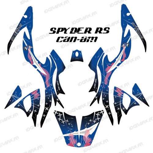 Kit de decoració Arma Blau - IDgrafix - Am RS Spyder