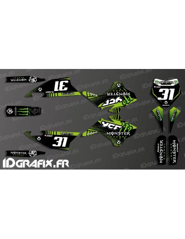 Kit decoració 100% Custom Monster - YCF 125 (2016-2021) -idgrafix