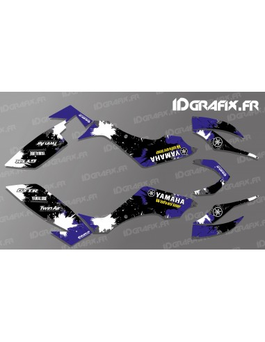 Kit décoration Splash Bleu - IDgrafix - Yamaha 350/450 Wolverine