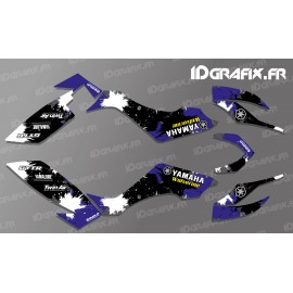 Kit de decoració Blava Splash IDgrafix - Yamaha 350/450 Wolverine -idgrafix