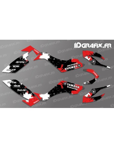 Kit décoration Splash Rouge - IDgrafix - Yamaha 350/450 Wolverine