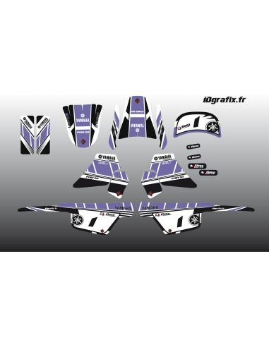 Kit de decoración Púrpura Femenino Completo IDgrafix - Yamaha 50 Piwi